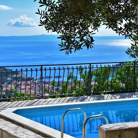 Sara With Pool, Whirlpool And Sea View ماكارسكا