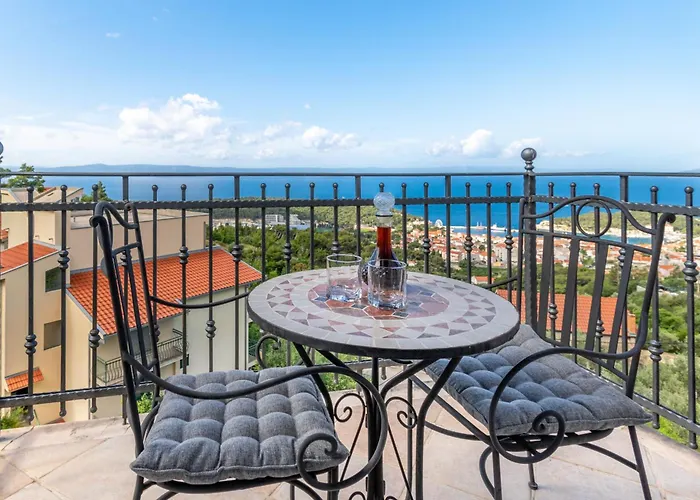 Villa Sara With Pool, Whirlpool And Sea View Makarska